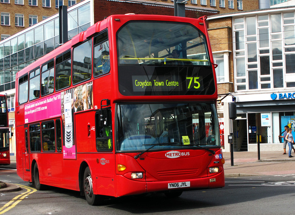Route 75, Metrobus 926, YN06JYL, Croydon