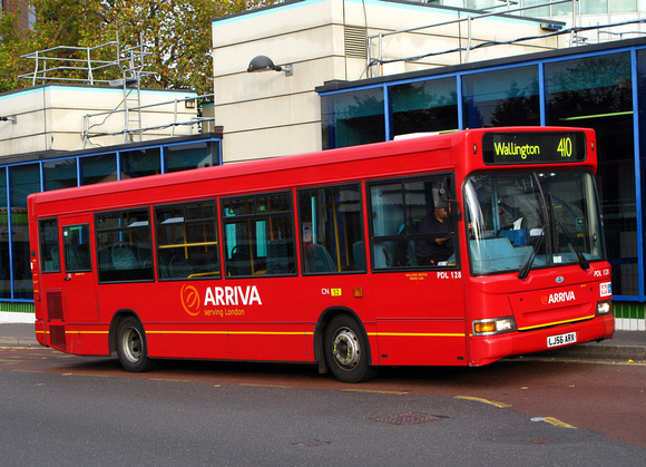 Route 410, Arriva London, PDL128, LJ56ARX, Croydon