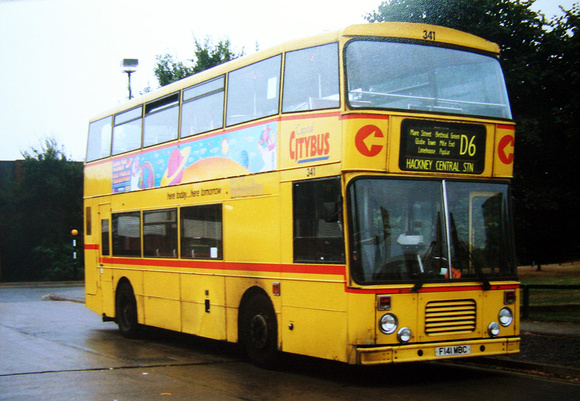 Route D6, Capital Citybus 341, F141MBC, Crossharbour
