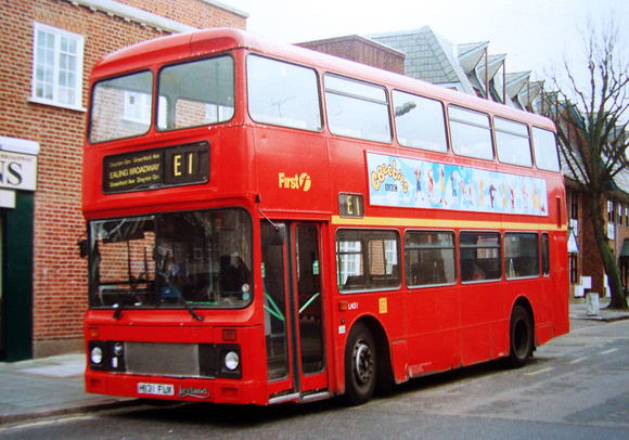 Route E1, First London, LN31, H131FLX, Greenford