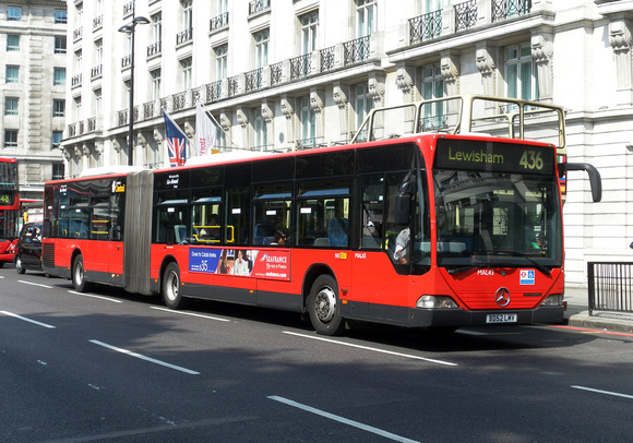 Route 436, London Central, MAL43, BD52LMV, Marble Arch