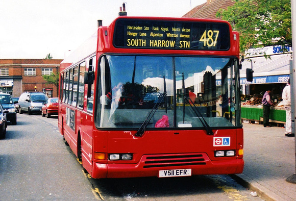 Route 487, London Traveler, V511EFR, South Harrow