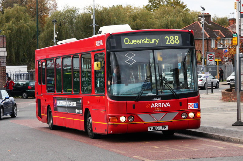 London Bus Routes | Route 288: Broadfields Estate - Queensbury, Morrison's