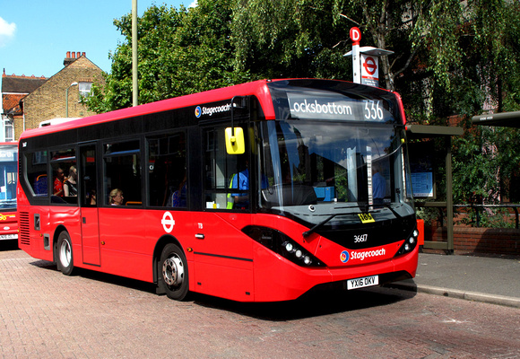 Route 336, Stagecoach London 36617, YX16OKV, Bromley
