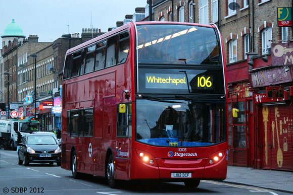 Route 106, Stagecoach London 10108, LX12DCF