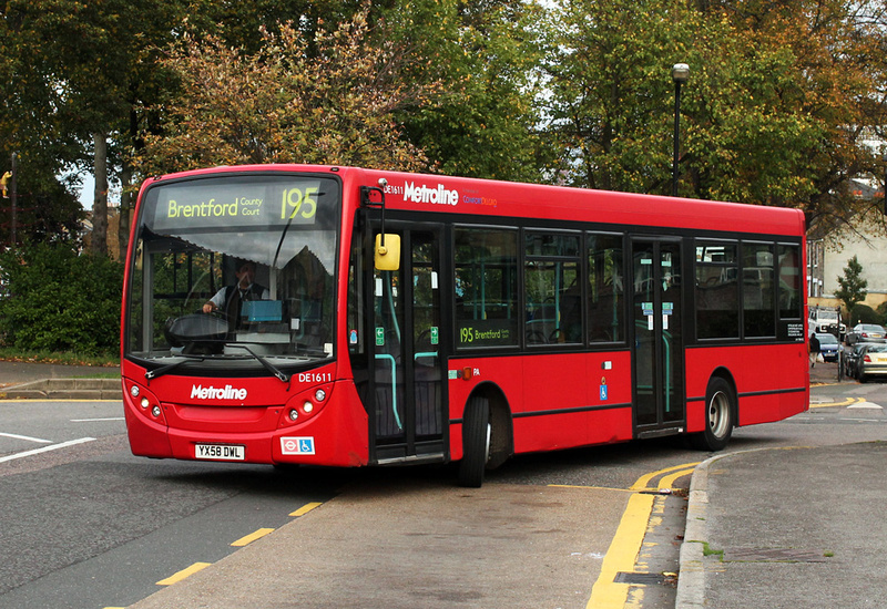 London Bus Routes | Route 195: Brentford, County Court - TF Charville ...