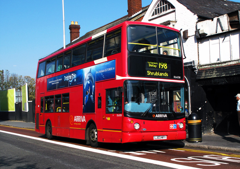 London Bus Routes | Route 198: Shrublands - Thornton Heath, High Street ...