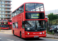 Route 86, East London ELBG 17300, X381NNO, Romford Station