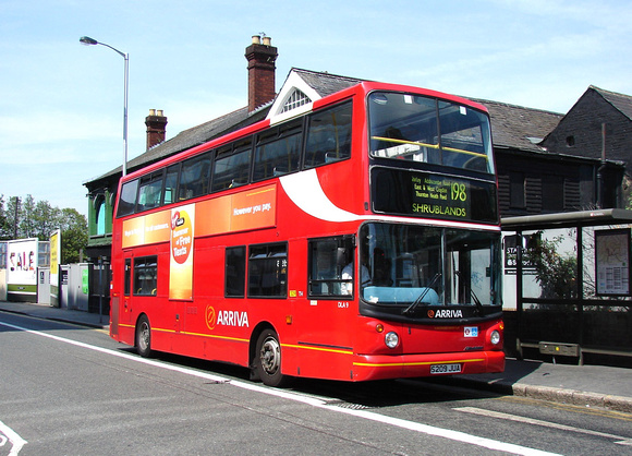 Route 198, Arriva London, DLA9, S209JUA, East Croydon