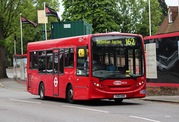 Route 162, Metrobus 171, YX61ENN, Beckenham