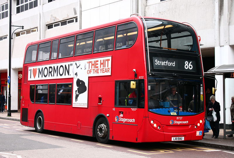 London Bus Routes | Route 86: Romford Station - Stratford | Route 86 ...