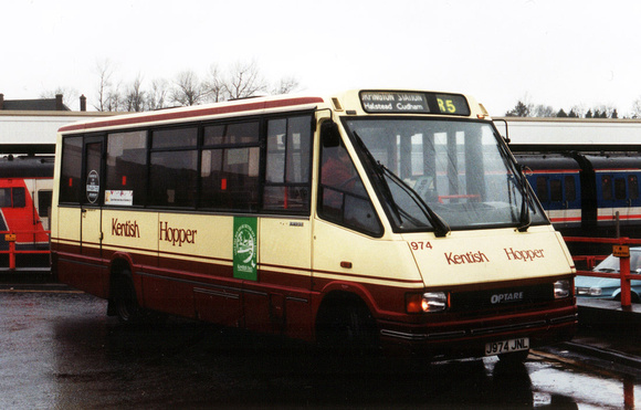 Route R5, Kentish Bus 974, J974JNL, Orpington