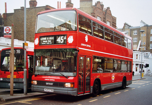 Route 45A, London Central, SP17, K317FYG, South Kensington