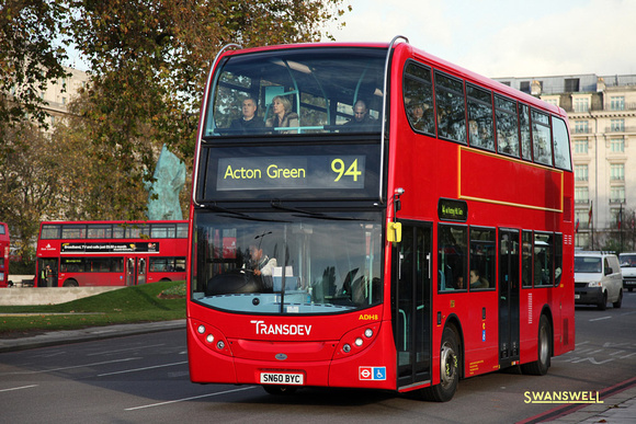 Route 94, Transdev, ADH8, SN60BYC, Marble Arch