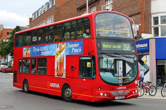 Route 258, Arriva The Shires 6033, YJ55WOR, Harrow