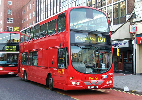 Route 150, First London, VNW32666, LK55AAY, Ilford