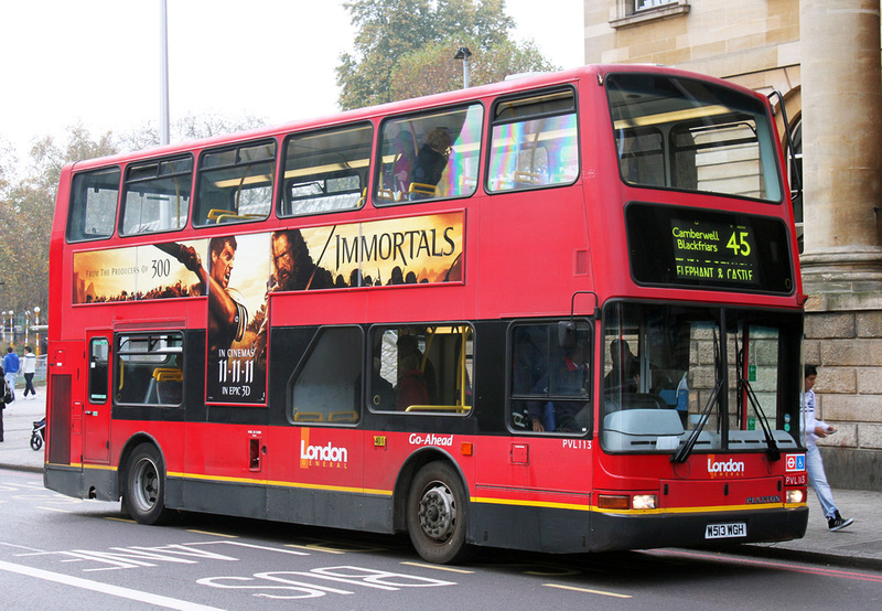 London Bus Routes | Route 45: Clapham Park - Elephant ...