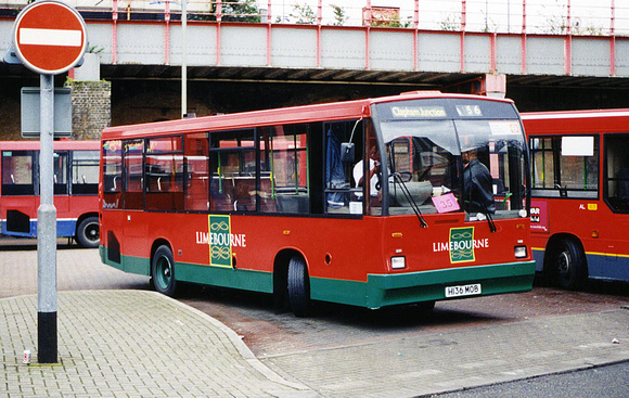 Route 156, Limebourne, H136MOB, Clapham Junction