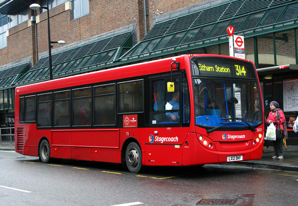 Route 314, Stagecoach London 36553, LX12DKF, Bromley