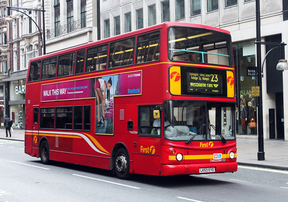 Route 23, First London, TNA33364, LK53EYD, Oxford Street