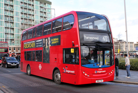 Route 472, Stagecoach London 12300, SN14TXV, Woolwich
