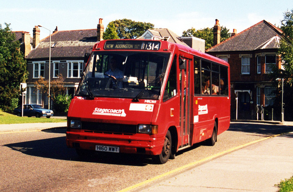 Route 314, Stagecoach Selkent, MRL160, H160WWT, Bromley
