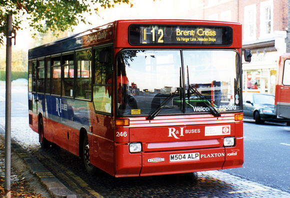 Route 112, R&I Buses 246, M504ALP, Ealing Broadway