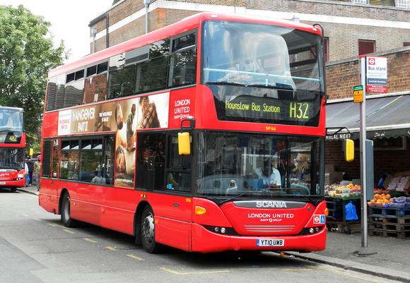 Route H32, London United RATP, SP166, YT10UWB, Southall