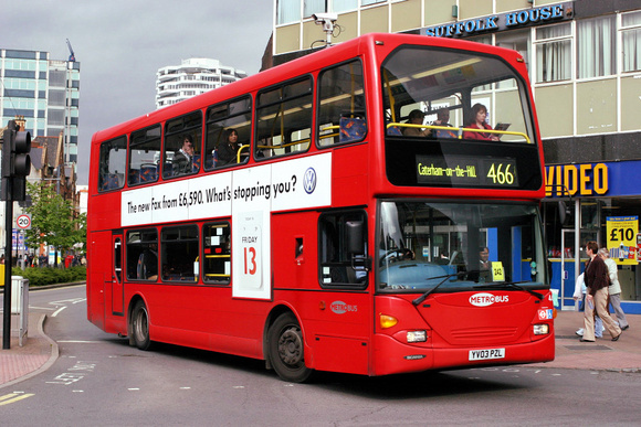 Route 466, Metrobus 441, YV03PZL, Croydon