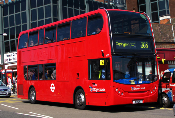 Route 208, Stagecoach London 10150, LX12DHA, Bromley