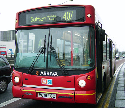 Route 407, Arriva London, ADL18, V618LGC, Croydon