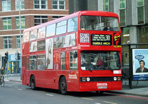 Route 30, Stagecoach London, T320, KYV320X