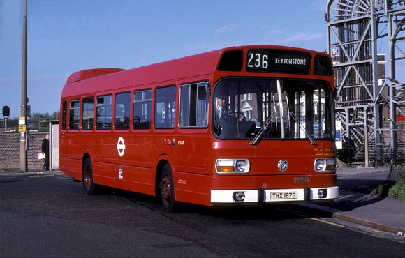 Route 236, London Transport, LS167, THX167S, Leytonstone