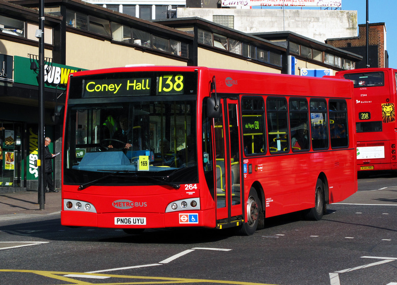 London Bus Routes | Route 138: Bromley North - Coney Hall | Route 138 ...