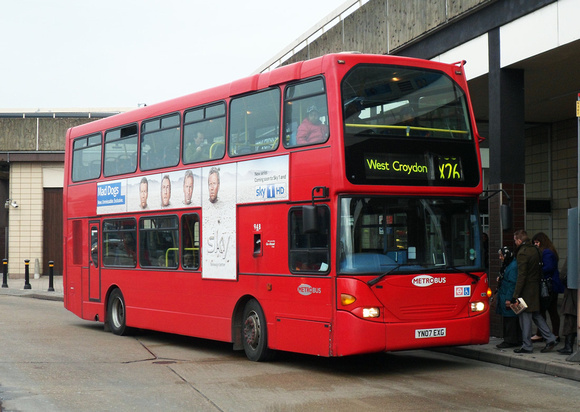 Route X26, Metrobus 948, YN07EXG, Hatton Cross