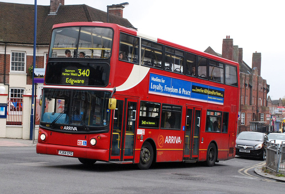 Route 340, Arriva The Shires 6025, YJ54CFG, Edgware