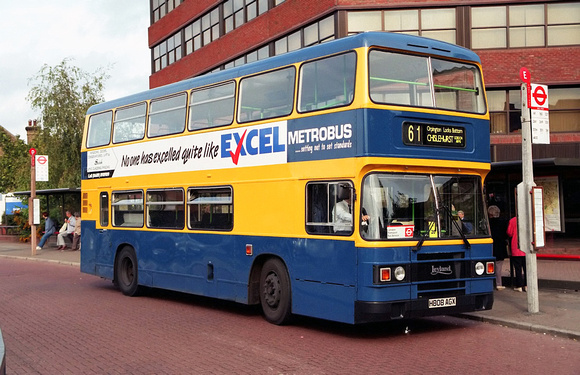 Route 61, Metrobus, H808AGX, Bromley