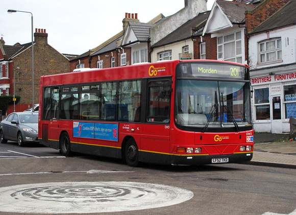 Route 201, Go Ahead London, DW3, LF52TKD, Tooting
