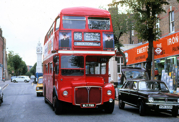 Route 196, London Transport, RM799, WLT799, South Norwood