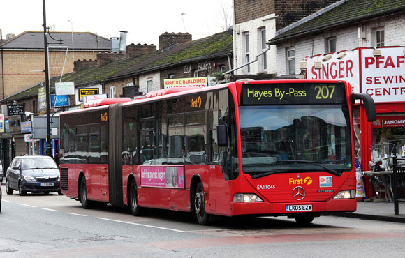 Route 207, First London, EA11048, LK05EZW, Southall