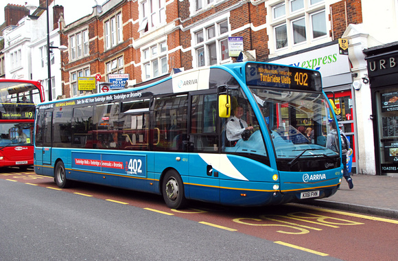 Route 402, Arriva Kent & Sussex 4213, KX61FHN, Bromley