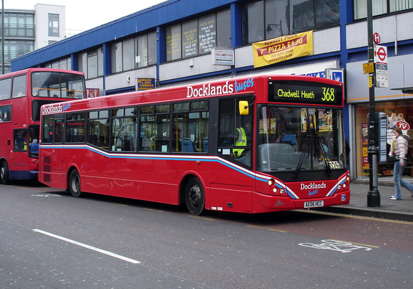 Route 368, Docklands Buses, ED2, AE06HCC, Barking