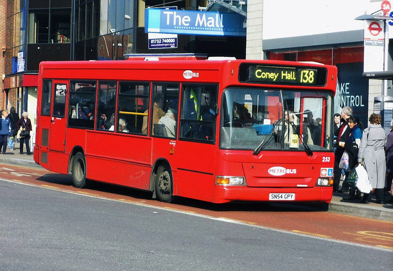 London Bus Routes | Route 138: Bromley North - Coney Hall | Route 138 ...