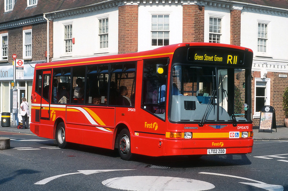 Route R11, First Centrewest, DMS470, LT02ZDD, Orpington