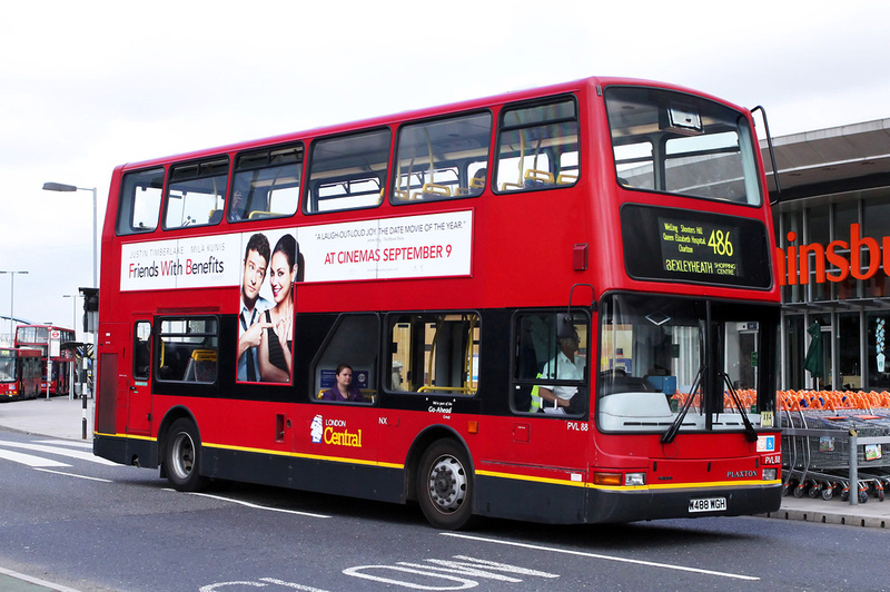 London Bus Routes Route 486 Bexleyheath Shopping Centre North