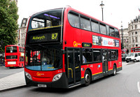 Route 87, Go Ahead London, E133, SN60BZE, Trafalgar Square
