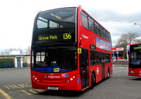 Route 136, Stagecoach London 10131, LX12DFF, Grove Park