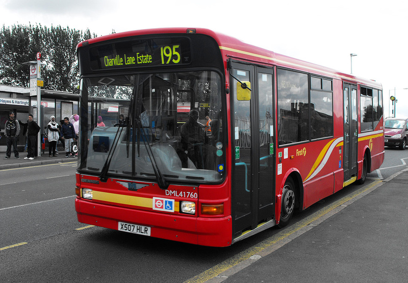 London Bus Routes | Route 195: Brentford, County Court - TF Charville ...