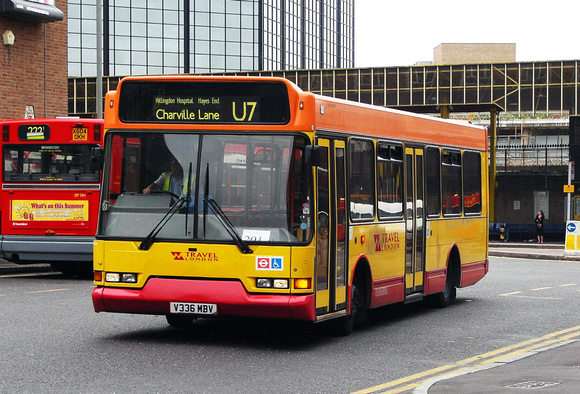 Route U7, Travel London, V336MBV, Uxbridge
