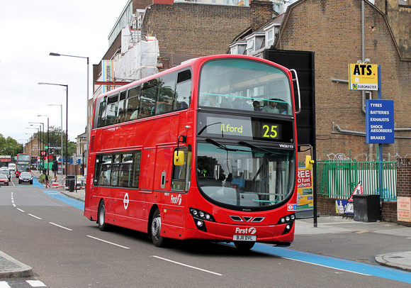 Route 25, First London, VN36115, BJ11DVL, Bow Church
